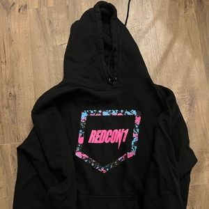 XL Black Vice City Limited Edition Black Sweatshirt Pump cover gymHoodie Redcon1